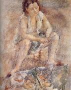 Jules Pascin Jitileila oil on canvas